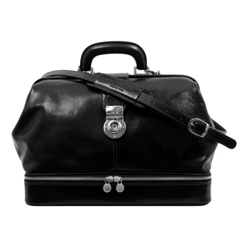 NWT Authentic Italian Leather satchel/doctor bag